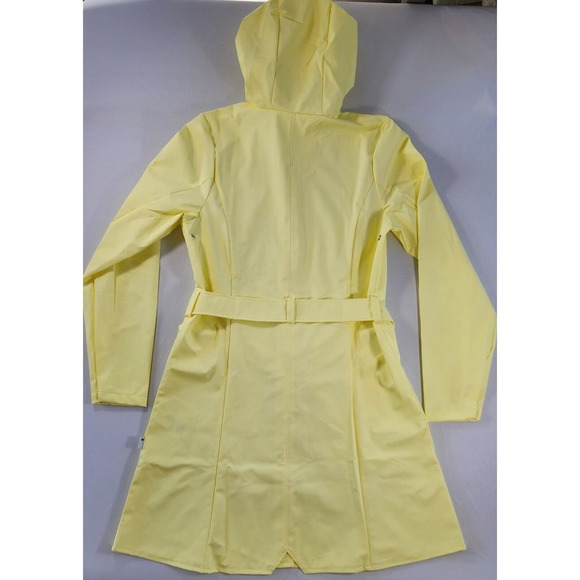 RAINS Curve Women's Jacket - Size Small - Straw Yellow - NWT - MSRP$140 - Picture 3 of 10